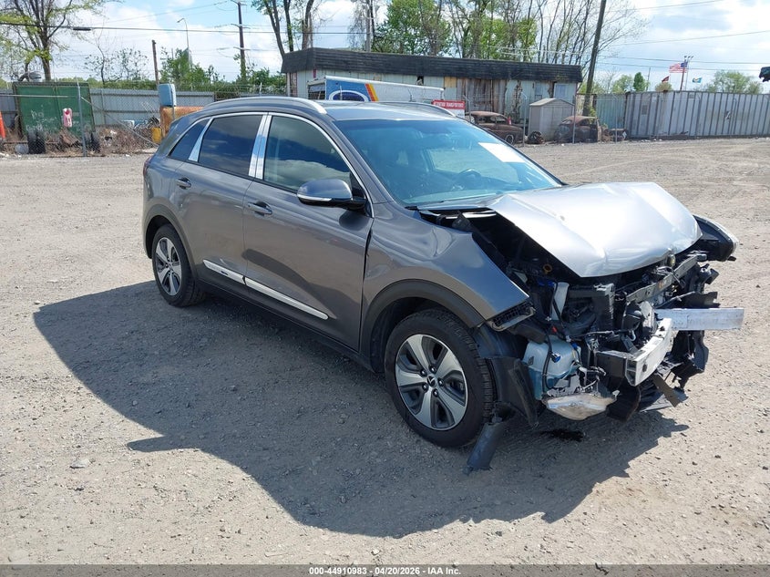 2017 Kia Niro VIN KNDCC3LC9H5051510 IAAI salvage auction — FRONT END, Salvage (Delaware), sold $1,200 on 2026-07-20 (photo 1)