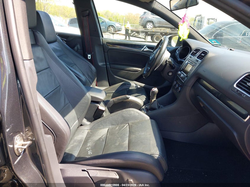 2013 Volkswagen Gti VIN WVWGD7AJ9DW136939 IAAI salvage auction — FRONT END, Salvage (New Jersey), sold $1,100 on 2026-07-13 (photo 5)
