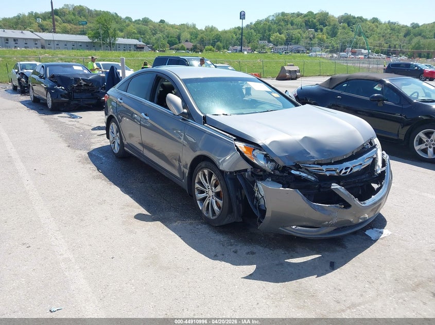 2012 Hyundai Sonata VIN 5NPEC4AC2CH450852 IAAI salvage auction — FRONT END, Salvage (Illinois), sold $300 on 2026-07-14 (photo 1)