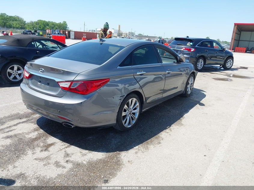 2012 Hyundai Sonata VIN 5NPEC4AC2CH450852 IAAI salvage auction — FRONT END, Salvage (Illinois), sold $300 on 2026-07-14 (photo 4)