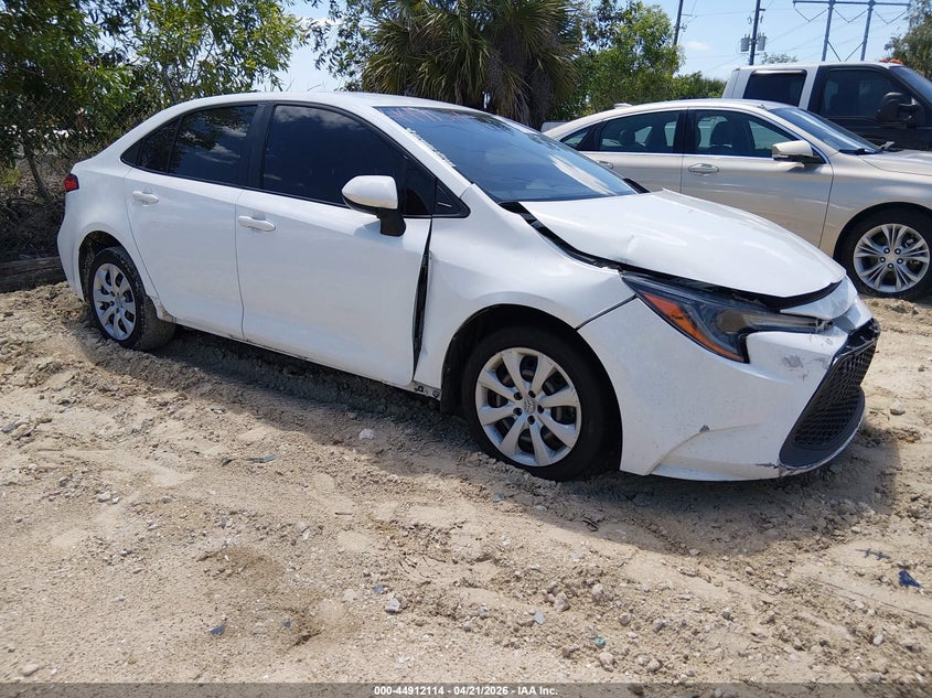2022 Toyota Corolla VIN JTDEPMAE9N3023060 IAAI salvage auction — FRONT END, Salvage Title, sold $3,950 on 2026-07-21 (photo 1)