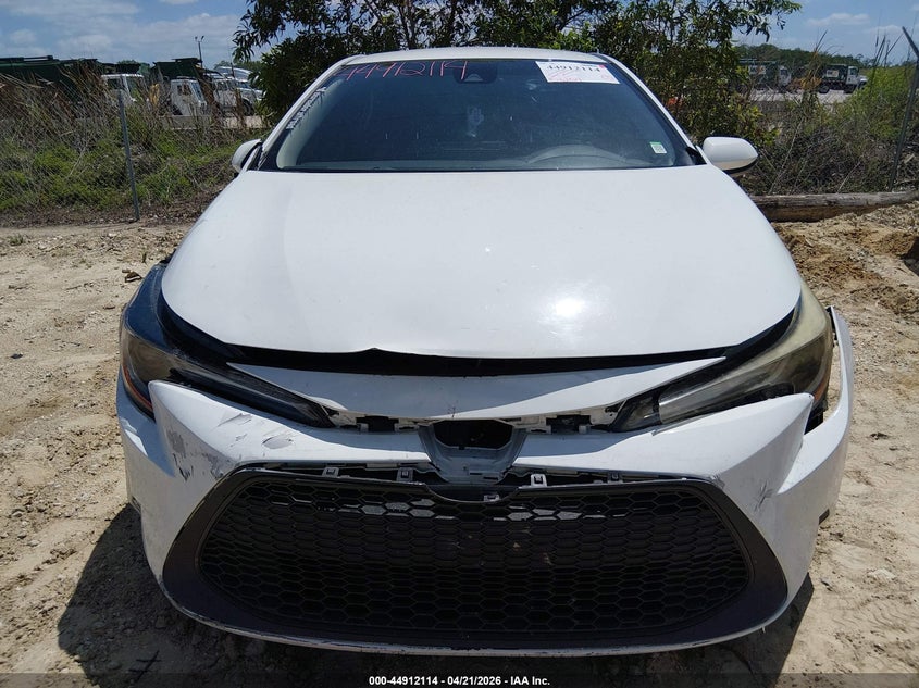 2022 Toyota Corolla VIN JTDEPMAE9N3023060 IAAI salvage auction — FRONT END, Salvage Title, sold $3,950 on 2026-07-21 (photo 6)