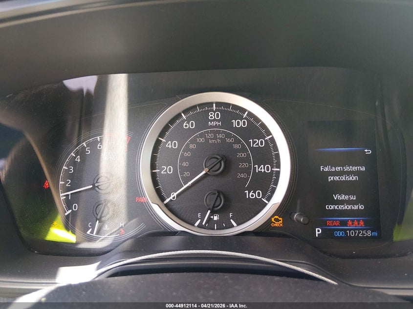 2022 Toyota Corolla VIN JTDEPMAE9N3023060 IAAI salvage auction — FRONT END, Salvage Title, sold $3,950 on 2026-07-21 (photo 7)