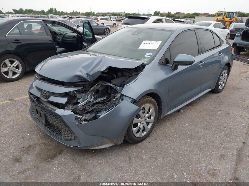 2020 Toyota Corolla VIN 5YFEPRAE2LP101759 IAAI salvage auction — LEFT FRONT, Original (Texas), sold $3,400 on 2026-07-15 (photo 2)