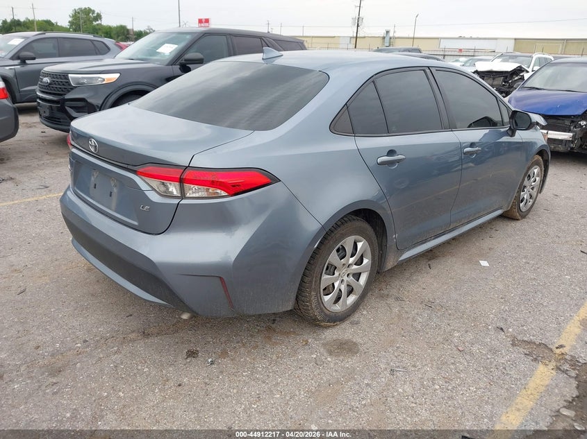 2020 Toyota Corolla VIN 5YFEPRAE2LP101759 IAAI salvage auction — LEFT FRONT, Original (Texas), sold $3,400 on 2026-07-15 (photo 4)