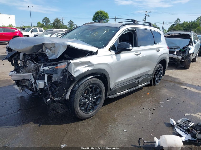 2022 Hyundai Santa fe VIN 5NMS6DAJ5NH398822 IAAI salvage auction — FRONT END, Salvage Title, sold $2,900 on 2026-07-09 (photo 2)