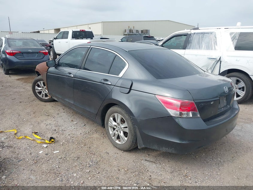 2008 Honda Accord VIN JHMCP26408C066801 IAAI salvage auction — LEFT FRONT, Original (Texas), sold $1,175 on 2026-07-16 (photo 3)