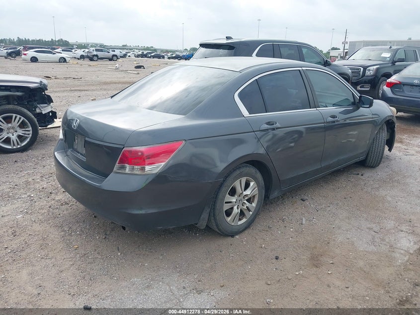 2008 Honda Accord VIN JHMCP26408C066801 IAAI salvage auction — LEFT FRONT, Original (Texas), sold $1,175 on 2026-07-16 (photo 4)