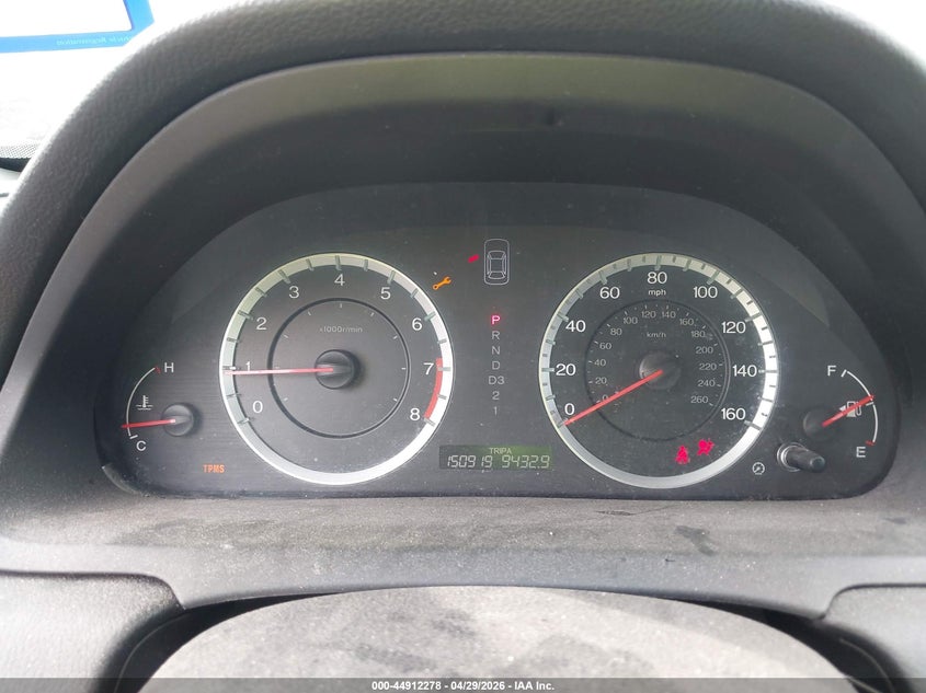 2008 Honda Accord VIN JHMCP26408C066801 IAAI salvage auction — LEFT FRONT, Original (Texas), sold $1,175 on 2026-07-16 (photo 7)