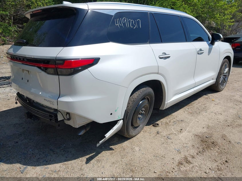 2024 Lexus Tx VIN 5TDAAAB61RS005016 IAAI salvage auction — LEFT SIDE, Salvage Title, sold $28,500 on 2026-08-24 (photo 4)