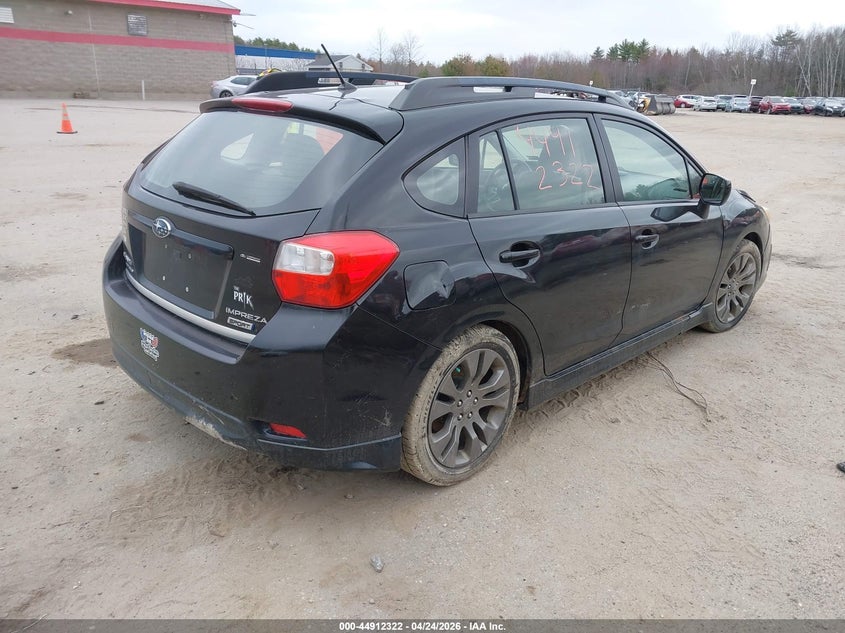 2012 Subaru Impreza VIN JF1GPAS64CH205494 IAAI salvage auction — FRONT END, Salvage (Maine), sold $400 on 2026-07-06 (photo 4)