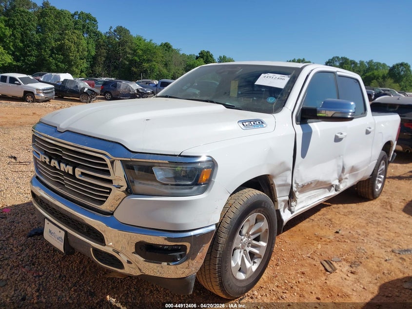 2024 Ram 1500 VIN 1C6SRFJT4RN107666 IAAI salvage auction — SIDE, Unregisterable Title (Parts Only Title) (North Carolina), sold $10,300 on 2026-08-21 (photo 2)