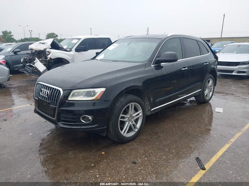 2017 Audi Q5 VIN WA1C2AFP6HA096914 IAAI salvage auction — REAR END, Salvage (Texas), sold $2,300 on 2026-07-29 (photo 2)