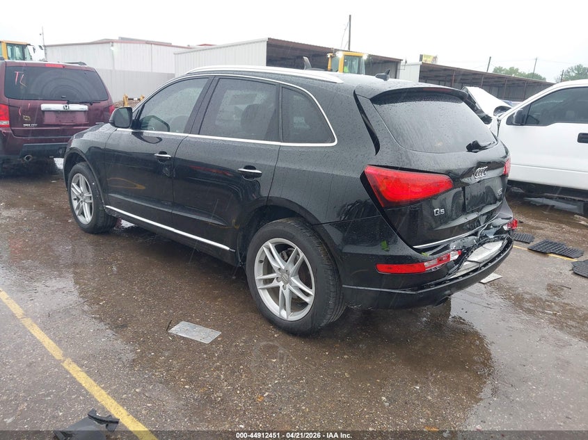 2017 Audi Q5 VIN WA1C2AFP6HA096914 IAAI salvage auction — REAR END, Salvage (Texas), sold $2,300 on 2026-07-29 (photo 3)