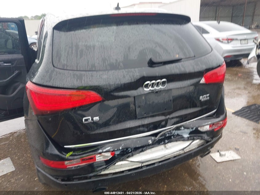 2017 Audi Q5 VIN WA1C2AFP6HA096914 IAAI salvage auction — REAR END, Salvage (Texas), sold $2,300 on 2026-07-29 (photo 6)