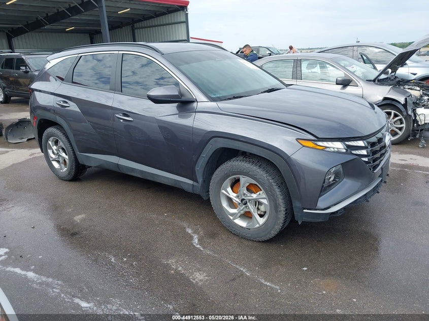 2024 Hyundai Tucson VIN KM8JBCDE5RU348626 IAAI salvage auction — LEFT SIDE, Salvage (Nebraska), sold $7,150 on 2026-07-30 (photo 1)