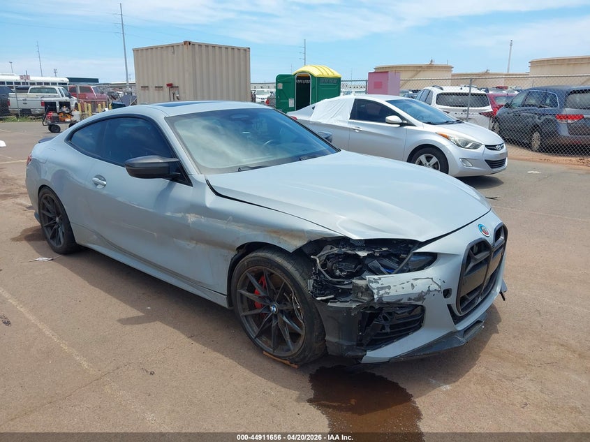 2022 BMW 4er VIN WBA13AR08NCJ90718 IAAI salvage auction — FRONT END, Salvage Title, sold $19,600 on 2026-08-05 (photo 6)