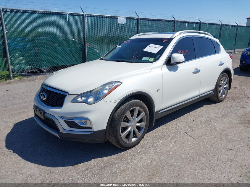2017 Infiniti Qx50 VIN JN1BJ0RR8HM407384 IAAI salvage auction — REAR END, Salvage Title, sold $525 on 2026-07-21 (photo 2)