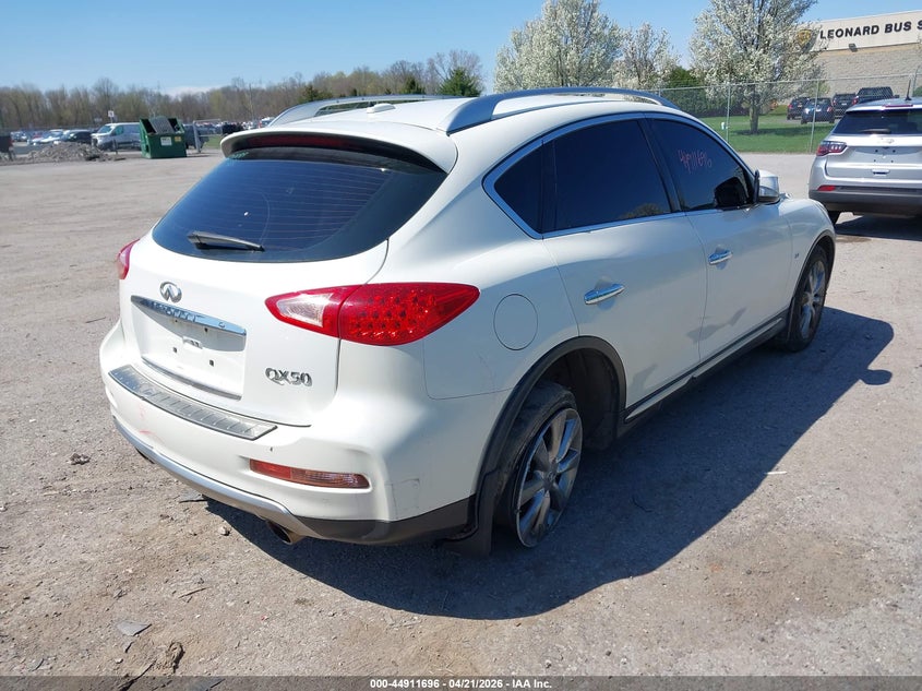 2017 Infiniti Qx50 VIN JN1BJ0RR8HM407384 IAAI salvage auction — REAR END, Salvage Title, sold $525 on 2026-07-21 (photo 4)
