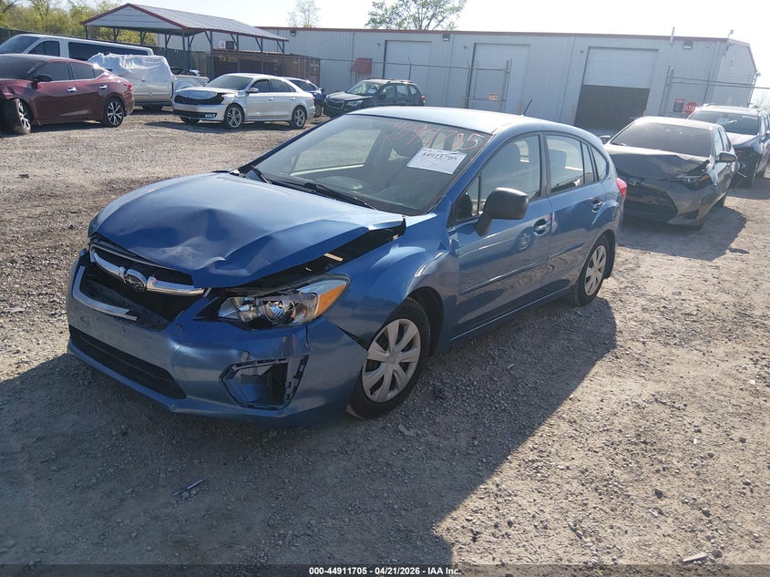 2014 Subaru Impreza VIN JF1GPAA65E8257561 IAAI salvage auction — FRONT END, Salvage (Kentucky), sold $250 on 2026-07-29 (photo 2)