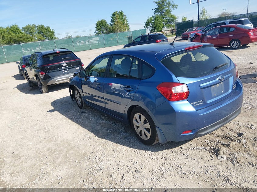 2014 Subaru Impreza VIN JF1GPAA65E8257561 IAAI salvage auction — FRONT END, Salvage (Kentucky), sold $250 on 2026-07-29 (photo 3)