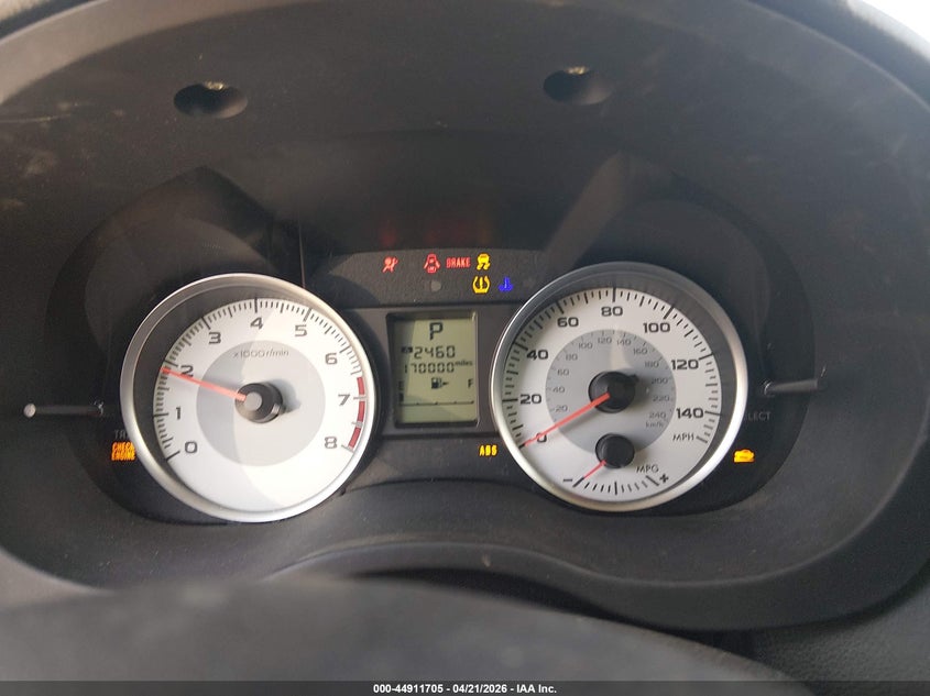 2014 Subaru Impreza VIN JF1GPAA65E8257561 IAAI salvage auction — FRONT END, Salvage (Kentucky), sold $250 on 2026-07-29 (photo 7)