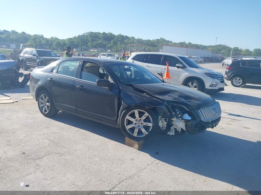 2010 Mercury Milan VIN 3MEHM0JG3AR632266 IAAI salvage auction — FRONT END, Salvage (Missouri), sold $250 on 2026-07-21 (photo 1)