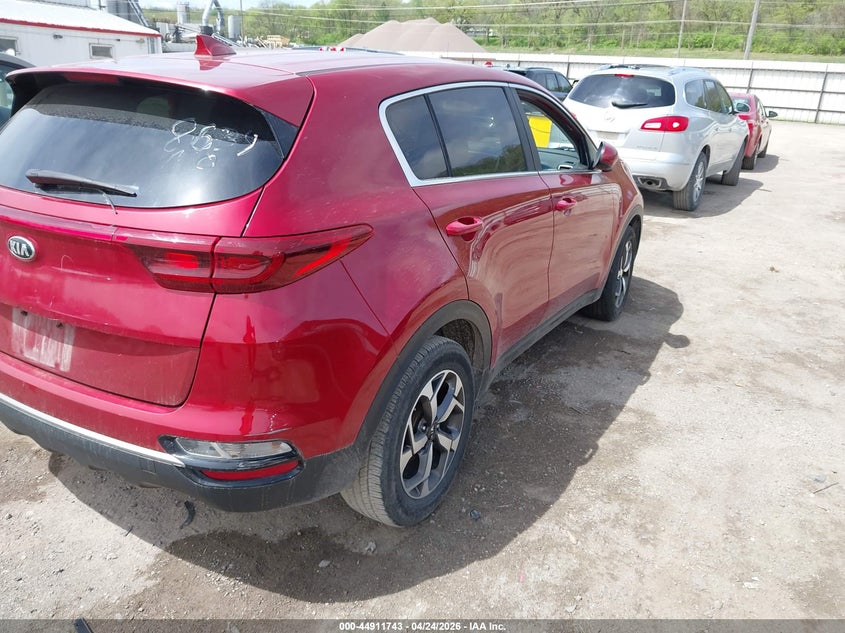 2020 Kia Sportage VIN KNDPM3AC1L7647113 IAAI salvage auction — FRONT END, Salvage (Illinois), sold $2,325 on 2026-07-08 (photo 4)