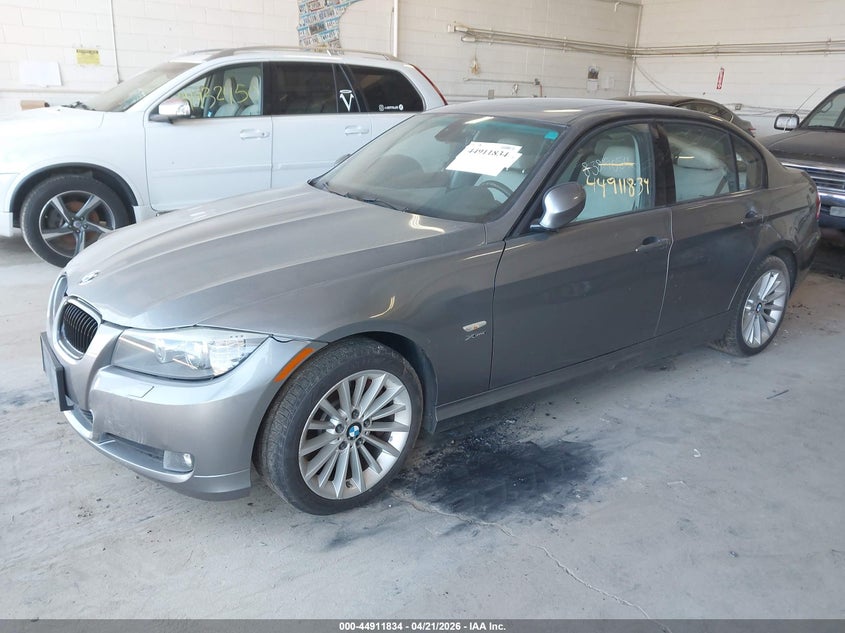 2011 BMW 3er VIN WBAPK7C54BA973594 IAAI salvage auction — RIGHT FRONT, Prior Salvage (Minnesota), sold $750 on 2026-07-08 (photo 2)