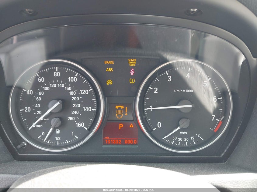 2011 BMW 3er VIN WBAPK7C54BA973594 IAAI salvage auction — RIGHT FRONT, Prior Salvage (Minnesota), sold $750 on 2026-07-08 (photo 7)