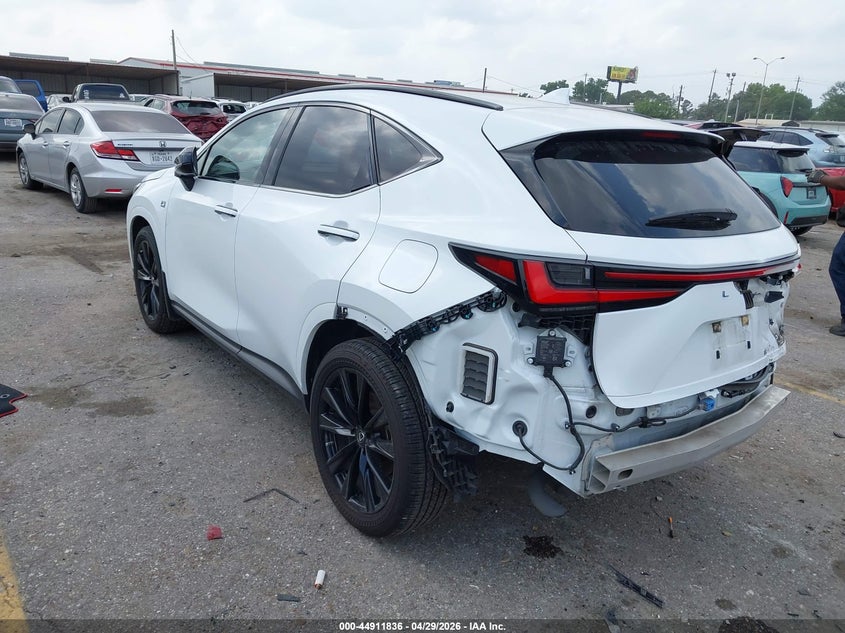 2022 Lexus Nx VIN JTJKGCEZ5N5002394 IAAI salvage auction — REAR END, Salvage (Texas), sold $23,100 on 2026-07-08 (photo 3)
