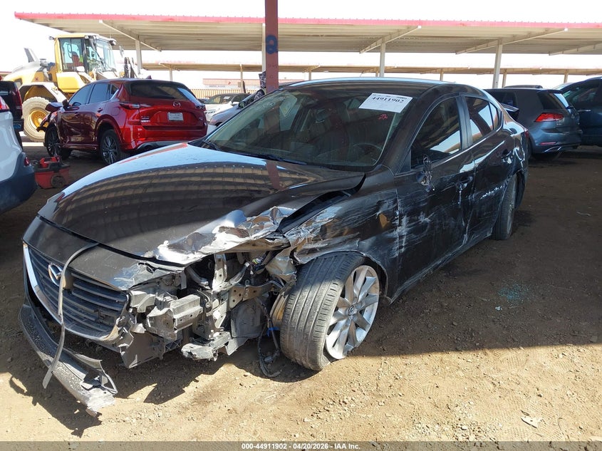 2017 Mazda 3 VIN JM1BN1V70H1140156 IAAI salvage auction — LEFT FRONT, Salvage (Arizona), sold $850 on 2026-07-21 (photo 6)