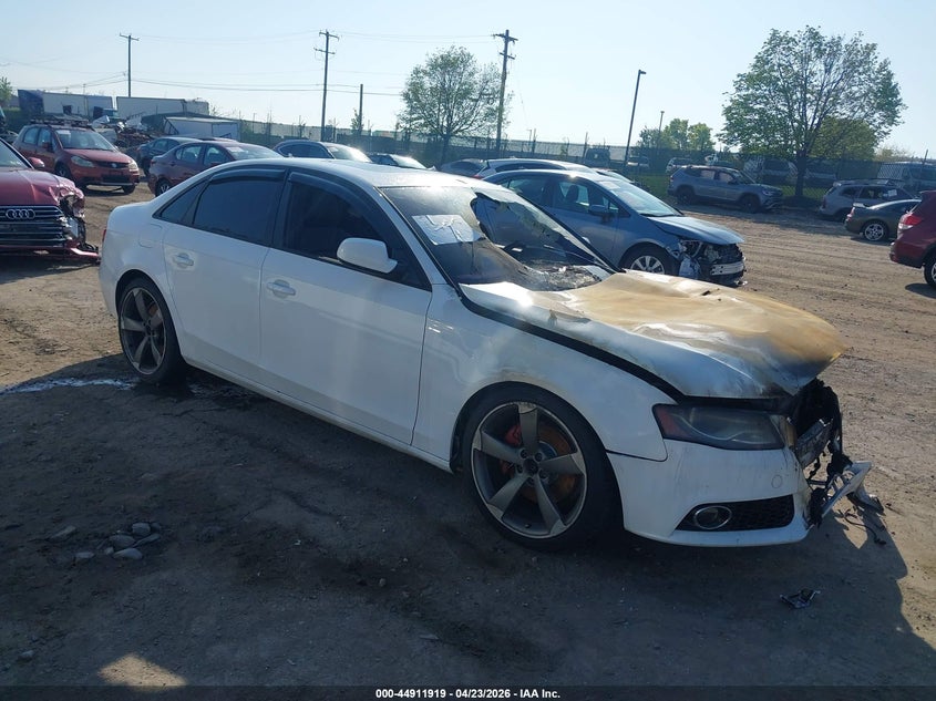 2011 Audi A4 VIN WAUHFAFL7BN018068 IAAI salvage auction — BURN, Salvage - Greater Than 75% (Maryland), sold $400 on 2026-07-17 (photo 1)