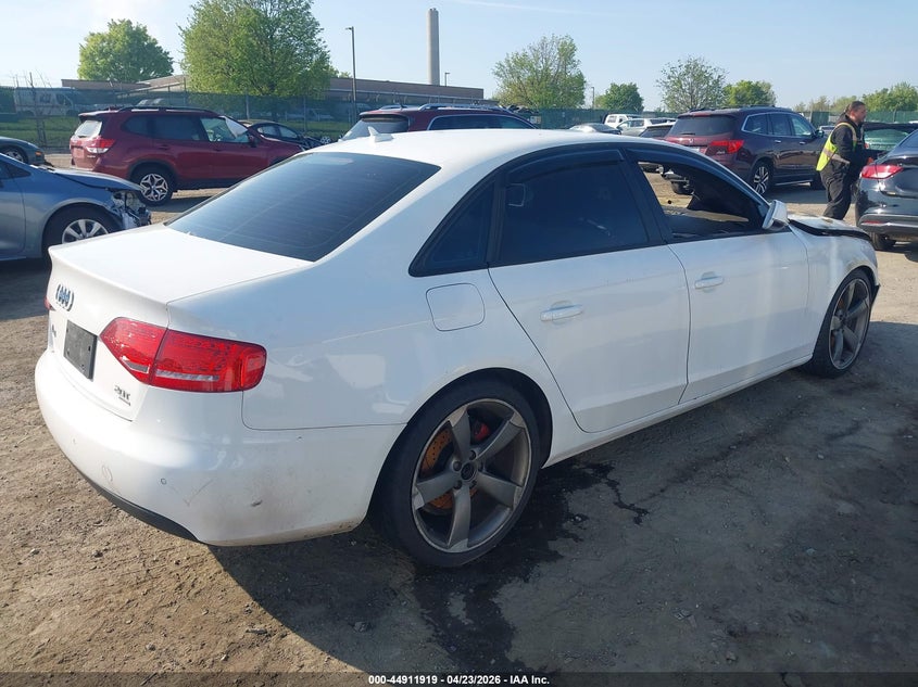 2011 Audi A4 VIN WAUHFAFL7BN018068 IAAI salvage auction — BURN, Salvage - Greater Than 75% (Maryland), sold $400 on 2026-07-17 (photo 4)