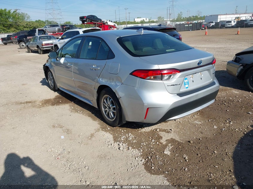 2022 Toyota Corolla VIN JTDEAMDE6NJ045297 IAAI salvage auction — LEFT FRONT, Salvage (Ohio), sold $4,800 on 2026-07-09 (photo 3)