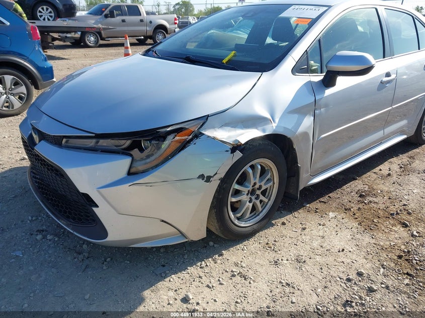 2022 Toyota Corolla VIN JTDEAMDE6NJ045297 IAAI salvage auction — LEFT FRONT, Salvage (Ohio), sold $4,800 on 2026-07-09 (photo 6)