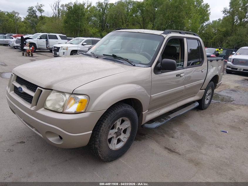 2005 Ford Explorer sport trac VIN 1FMZU67K25UA17383 IAAI salvage auction — HAIL, Salvage (Kansas), sold $700 on 2026-07-11 (photo 2)
