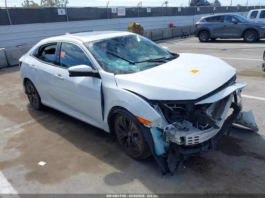 2017 Honda Civic VIN SHHFK7H59HU424947 IAAI salvage auction — FRONT & REAR, Salvage Title, sold $900 on 2026-07-22 (photo 1)