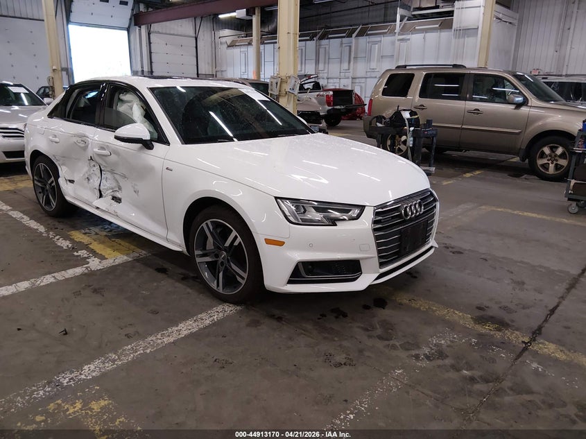 2018 Audi A4 VIN WAUFNAF42JA031657 IAAI salvage auction — RIGHT SIDE, Salvage (Oregon), sold $4,575 on 2026-07-30 (photo 1)
