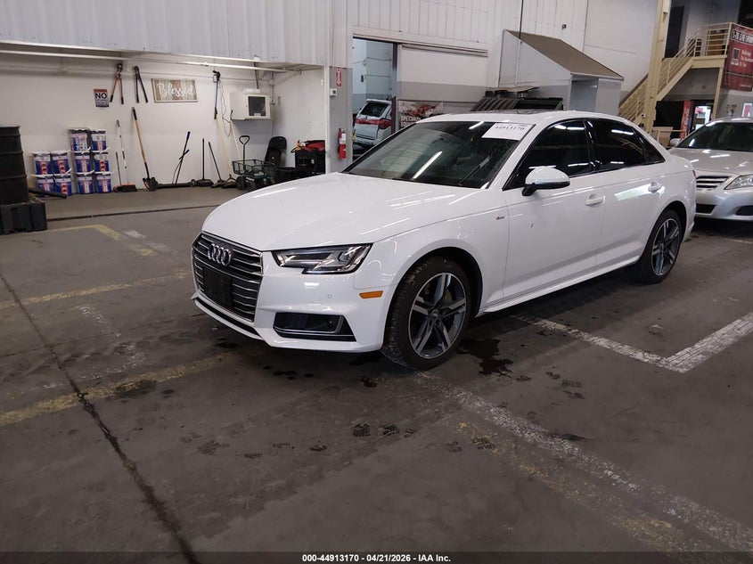 2018 Audi A4 VIN WAUFNAF42JA031657 IAAI salvage auction — RIGHT SIDE, Salvage (Oregon), sold $4,575 on 2026-07-30 (photo 2)
