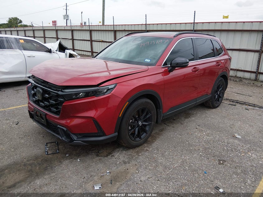 2025 Honda Cr-v VIN 7FARS5H89SE032950 IAAI salvage auction — RIGHT FRONT, Salvage Title, sold $13,200 on 2026-07-09 (photo 2)