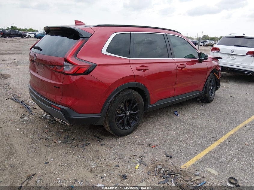 2025 Honda Cr-v VIN 7FARS5H89SE032950 IAAI salvage auction — RIGHT FRONT, Salvage Title, sold $13,200 on 2026-07-09 (photo 4)