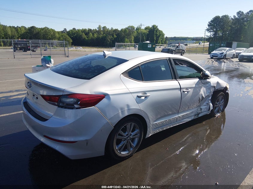 2017 Hyundai Elantra VIN KMHD84LF0HU252316 IAAI salvage auction — RIGHT SIDE, Salvage Title, sold $1,450 on 2026-07-22 (photo 4)