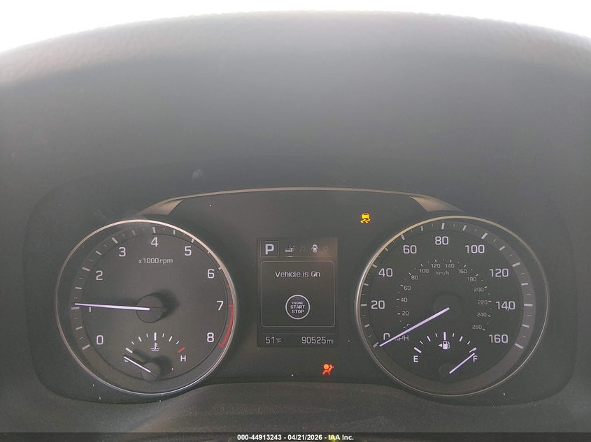 2017 Hyundai Elantra VIN KMHD84LF0HU252316 IAAI salvage auction — RIGHT SIDE, Salvage Title, sold $1,450 on 2026-07-22 (photo 7)