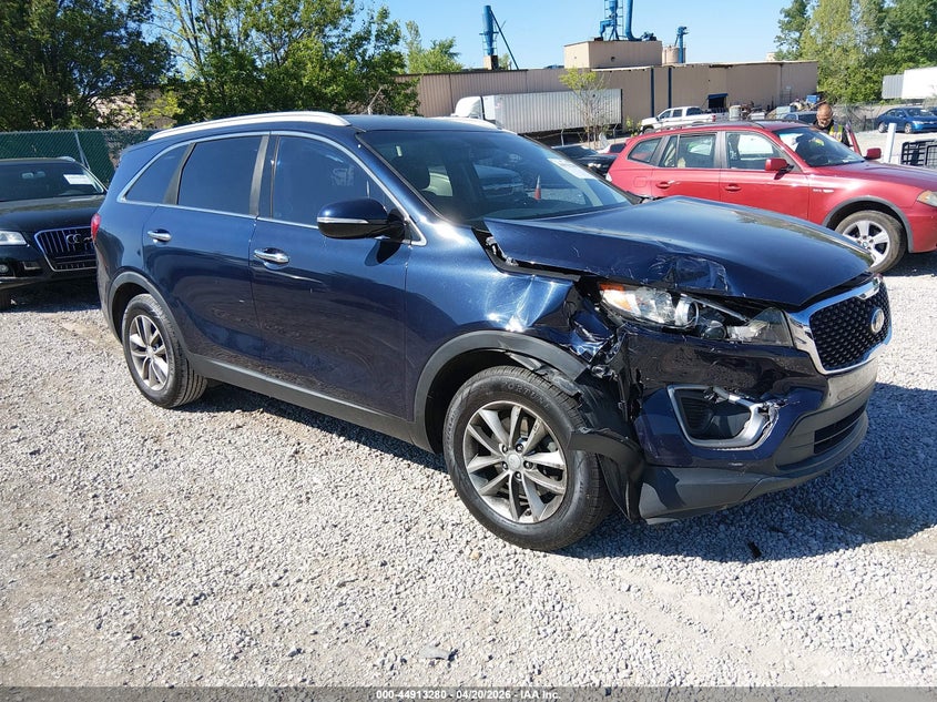 2016 Kia Sorento VIN 5XYPG4A33GG075922 IAAI salvage auction — RIGHT FRONT, Salvage (Kentucky), sold $825 on 2026-07-24 (photo 1)