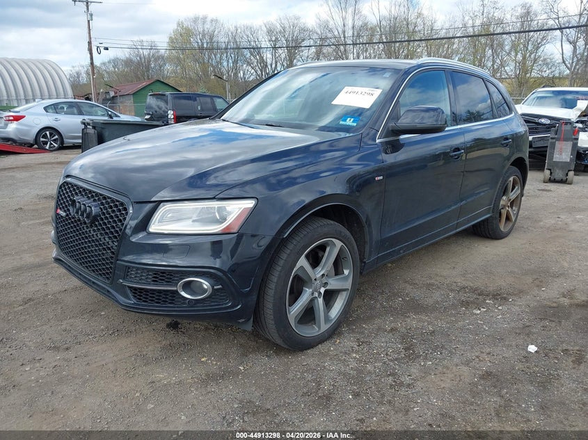 2013 Audi Q5 VIN WA1WGAFP7DA034446 IAAI salvage auction — RIGHT SIDE, Salvage (New Jersey), sold $1,950 on 2026-07-30 (photo 2)