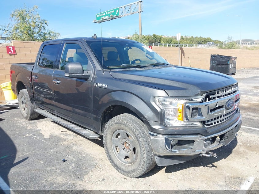 2019 Ford F-150 VIN 1FTEW1E49KKC77985 IAAI salvage auction — RIGHT SIDE, Wait Title, sold $7,050 on 2026-07-12 (photo 1)