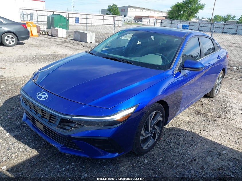 2024 Hyundai Elantra VIN KMHLS4DG7RU743181 IAAI salvage auction — LEFT SIDE, Clear (Oklahoma), sold $4,150 on 2026-07-14 (photo 2)