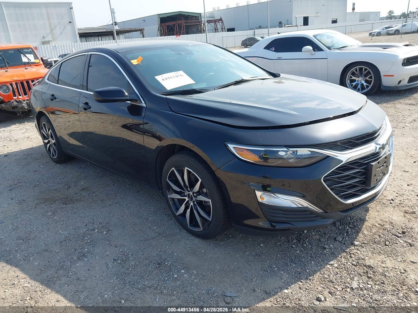 2025 Chevrolet Malibu VIN 1G1ZG5ST1SF108031 IAAI salvage auction — LEFT REAR, Salvage Title, sold $9,650 on 2026-07-16 (photo 1)