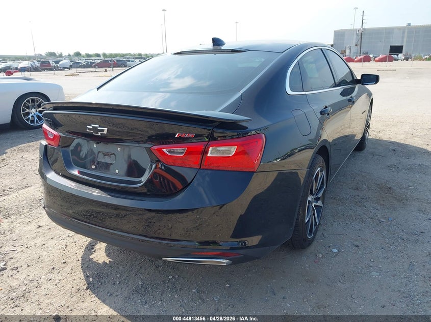 2025 Chevrolet Malibu VIN 1G1ZG5ST1SF108031 IAAI salvage auction — LEFT REAR, Salvage Title, sold $9,650 on 2026-07-16 (photo 4)